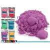 TrAdE Shop Traesio SABBIA MAGICA COLORATA GIOCO DI MANIPOLAZIONE ATOSSICA MODELLABILE 1000 GR. 1KG