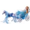 TrAdE Shop Traesio BAMBOLA PRINCIPESSA CON CARROZZA E CAVALLO GIOCATTOLO PER BAMBINI 24X13CM