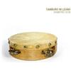 TrAdE Shop Traesio TAMBURO TAMBURELLO IN LEGNO 14 CM CON SONAGLI ARREDO CASA STRUMENTO MUSICALE