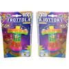 TrAdE Shop Traesio TROTTOLA LUMINOSA IN PLASTICA CON LUCI A LED LASER GIOCO GIOCATTOLO PER BAMBINI