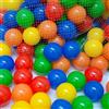 TrAdE Shop Traesio 40 PEZZI GIOCO PALLINE MORBIDE PLASTICA COLORATE PISCINA MARE BOX BIMBI 18 MESI