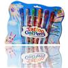 TrAdE Shop Traesio 6 PENNE PER TATUAGGI TATTOO GEL TEMPORANEO GLITTER BAMBINI DIVERTIMENTO