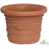 Senza marca,generico VASO PLASTICA FESTONATO TONDO ROTONDO CM.60X44H PRESTIGE PER FIORI PIANTE