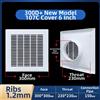 per griglia per ritorno per hvac 30 30 10 cm acciaio stampato per facile