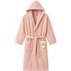 Leonardo Home accappatoio uomo donna 100% cotone accappatoio con Cappuccio in