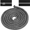 Does not apply Guarnizione Corda Stufa Pellet Legna Camino Camino Ignifuga Fibra Vetro 12mm 5m