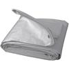 C LINE GARDEN Telo Occhiellato PE 4 x 5M 200GR Uso Alim.grigio