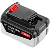 Does not apply 18V 5,5Ah BL2018 Batteria di Ricambio per 18V BL2018 BL2018-XJ BL4018 BL1518 LB2