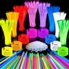 Braccialetti Luminosi Fluorescenti 300 Fluo Party Kit - 150 Starlight Bastoncini