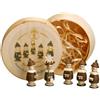 Miniaturfigur Scatola Con 5 Figure Coro Marrone Altezza Coro 32mm