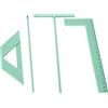 No Set di Righelli per Rilegatura In Plastica Efficiente e Conveniente 4 Pezzi2362