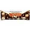 Novi Barrette Cioccolato Novi Nocciolato Fondente Nero 5 x 30 g Nocciole Intere