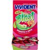 Vivident Blast Gomme da Masticare Espositore 200 Pezzi - A Scelta Fresh & Fruit