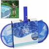 TrAdE Shop Traesio RETINO A SACCO DA PISCINA VASCHE PER RACCOGLIERE FOGLIE INSETTI PULITORE PISCINE