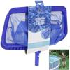 TrAdE Shop Traesio RETINO A SACCO PER PISCINA VASCHE RACCOGLI FOGLIE INSETTI PULITORE PISCINE