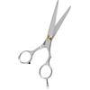 TrAdE Shop Traesio FORBICI PROFESSIONALI BARBIERE PARRUCCHIERE CAPELLI LAMA DRITTA STYLING HY-025