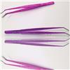 TrAdE Shop Traesio PINZETTA PUNTA CURVA 15CM 392 GLITTER SOPRACCIGLIA CIGLIA PINZA PROFESSIONALE