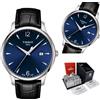 Tissot T-Classic Tradition Uomo 42mm Quarzo, Acciaio, Blu T063.610.16.047.00