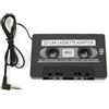 TrAdE Shop Traesio ADATTATORE A CASSETTA AUDIO JACK 3,5 MM CAVO AUX PER RADIO LETTORE CD IPOD MP3