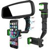 TrAdE Shop Traesio SUPPORTO DA AUTO SPECCHIETTO RETROVISORE PER CELLULARI NAVIGATORE SMARTPHONE