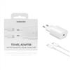 TRAVEL ORIGINALE SAMSUNG 25W PORTA USB C + CAVO USB C TO USB C BI EP-T2510XWEGEU