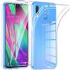 Phoona Cover per Samsung Galaxy A40 Custodia con 2 Pezzi Pellicola Vetro Tempera