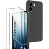 Rojeuinn cover per OPPO A6/A6T Pro 4G/5G + 2 pezzo Vetro Temperato, Proteggi schermo ultr