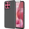 Rojeuinn cover per Motorola Moto G57 Power + 1 pezzo Vetro Temperato, Proteggi schermo ul