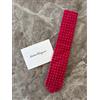 Salvatore Ferragamo Cravatta da collo Salvatore Ferragamo nuova mai usata note musicali rosse 100...