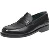 Clarks Craftjames - Mocassini College In Pelle Nero - Taglia 42.5 [8.5 US 26.7cm