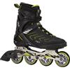 Fila Skates Pattini Inline FILA Legacy Pro 80 - Versatili, Evolutivi 80 mm ABEC 5 BLACK/LIME