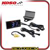 KOSO TERMOMETRO DIGITALE KOSO MOTO SCOOTER SENSORE PT1/8 UNIVERSALE con SUPPORTO NERO