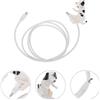 2 cavi di ricarica divertenti a forma di cane - Cavo di ricarica USB da 30 W a