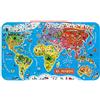Janod- Puzzle di Legno Il Mondo Magnetico, 92 Pezzi, Versione Spagnola, J05503