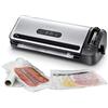 FoodSaver FFS017X macchina sottovuoto per alimenti secchi/umidi, portarotolo e taglierina integrati, aspirazione + sigillatura automatica, funzione marinatura, tubo per contenitori, con Accessori