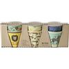 RICE BY RICE Rice - 6 Pcs Small Melamine Kids Cups -Jungle Print Blue