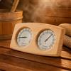 Termoigrometro da Sauna Alta Precisione Termometro Igrometro in Legno