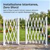Recinzione Giardino Estensibile in Metallo, cancelletto - cancelletto giardino