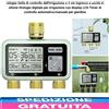 Centralina Irrigazione 3 Vie Ottone Display LCD Timer Automatico Manuale Giardin