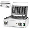 Hendi Piastra per waffle a forma di corn dog (6 waffle su stecco) - Hendi 212189