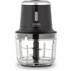 CASO Chop & Go - Tritatutto senza fili con 4 lame in acciaio inox, flessibile e
