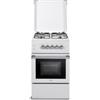 De Longhi Cucina gas 4 zone Forno a Gas DL 554 GW2 White Classe A (50x50x83cm)