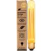 greenandco Lampadina Vintage Edison LED dimmerabile | E27 T30 | ambra | 2,3W 65l