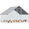 PawHut Pollaio da Esterno XL 3x2x2m Pollaio Ovaiole per Galline Esterno con Telaio