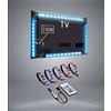 TrAdE Shop Traesio STRISCIA LED RETROILLUMINAZIONE TV MONITOR RGB SMD 5050 5 MT USB DC5V 5050RGB-5V