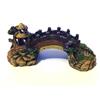 TrAdE Shop Traesio DECORAZIONE PER ACQUARIO PONTE SUBACQUEO RESINA PESCI ACQUA ORNAMENTO VASCA