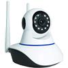 TrAdE Shop Traesio TELECAMERA IP 2 ANTENNE CAMERA HD 720P WIRELESS LED IR LAN MOTORIZZATA INTERNET