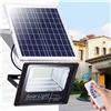 Kovalmax® KIT FARO LED PANNELLO SOLARE FARETTO CREPUSCOLARE 100 W LUCE BIANCA TELECOMANDO