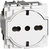 Does not apply Presa Bivalente Shuko Living Now BTicino K4140A16 Matix Compatibile Sabbia 16A [