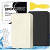 Does not apply Stucco Epossidico Bicomponente 280g Riparazione Piscina Subacqueo Metallo Nero